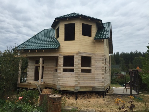 Проект Построенный дом сентябрь 2015