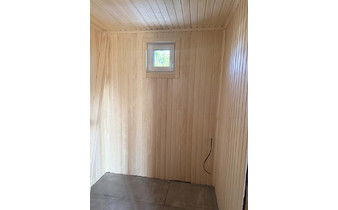 Каркасный дом 8 х 13 м. по проекту заказчика.