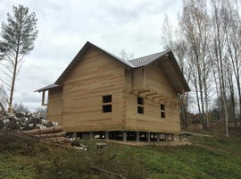 Построенный дом по проекту AS-026