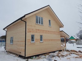 Построенный дом по проекту AS-2221