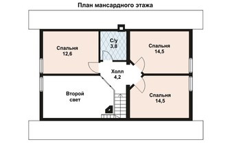 Проект дома as-407