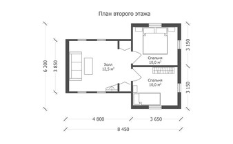 Проект дома as-178